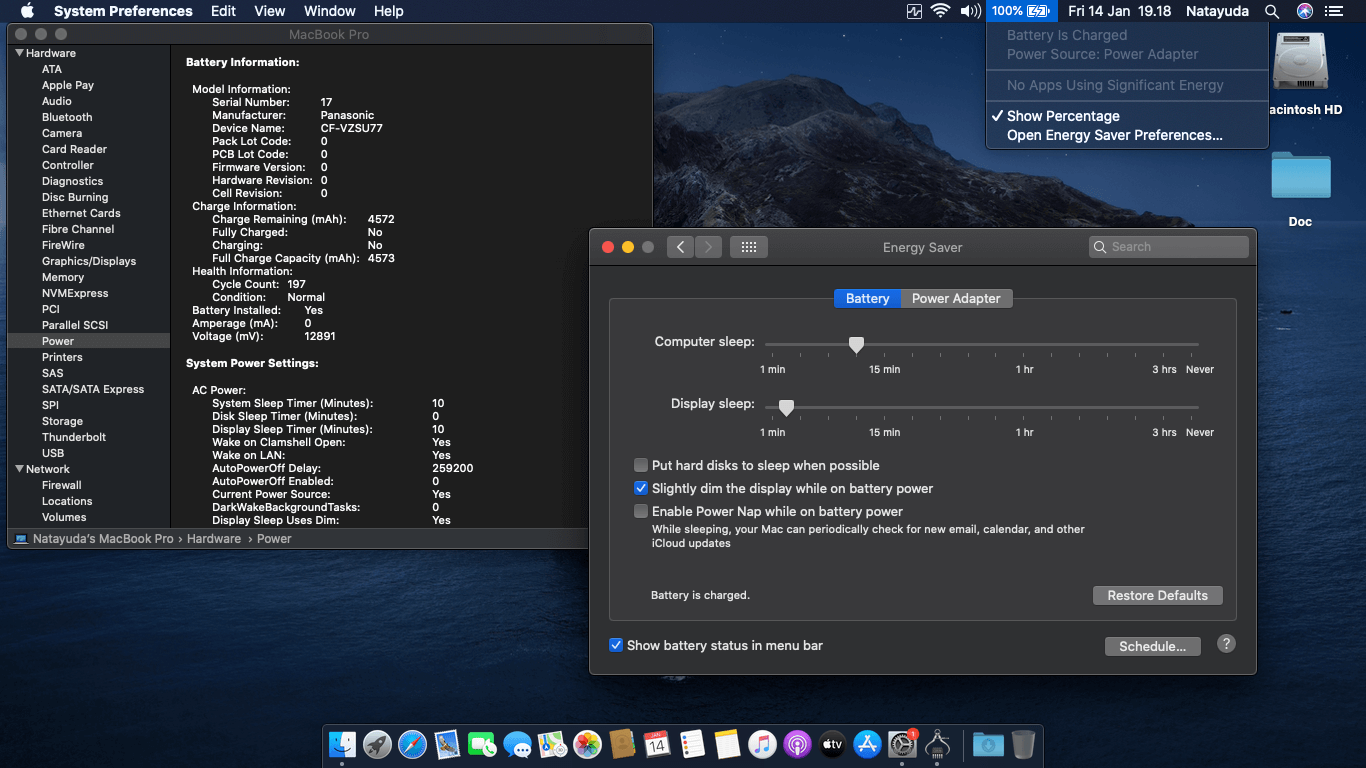 Panasonic CF B11LWUCS [IvyBridge   Intel HD 4000 + PS2]   OpenCore 8